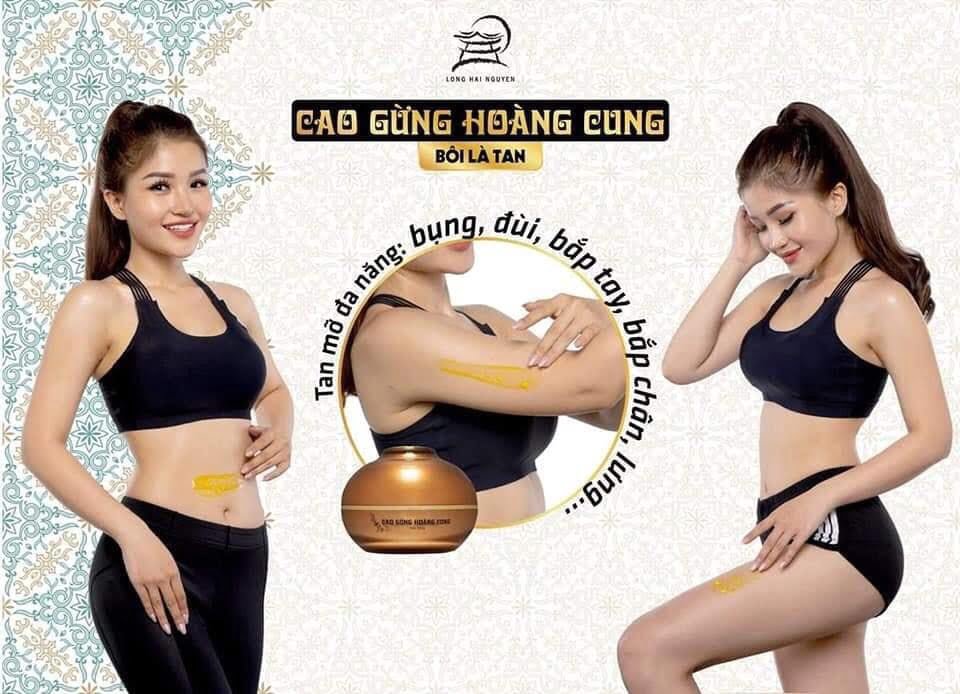 Cách sử dụng cao tan mỡ hoàng cung