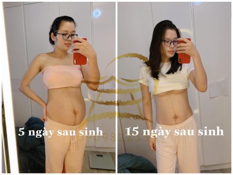 Mẹ sau sinh dùng cao gừng hoàng cung