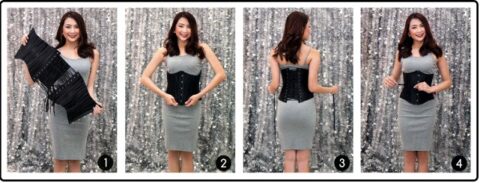 Cách mặc Corset